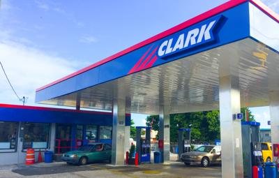 Clark branded fuel station
